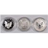 Image 2 : 2006 3 PIECE AMERICAN SILVER EAGLE  20Th ANNIVERSARY SET, ORIG BOX/COA  NICE!!