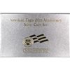 Image 4 : 2006 3 PIECE AMERICAN SILVER EAGLE  20Th ANNIVERSARY SET, ORIG BOX/COA  NICE!!