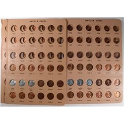 ( 2 ) SETS OF 1941 THRU 1958-D AU/BU ( A LOT OF BU ) LINCOLN CENTS  IN SHEETS