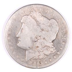 1892-CC MORGAN SILVER DOLLAR, GOOD  ( RIM NICK )   BELOW DATE