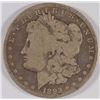 Image 1 : 1893-CC MORGAN SILVER DOLLAR, GOOD, KEY COIN!!