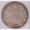 Image 2 : 1872 SEATED DOLLAR ICG AU 50 ORIGINAL
