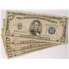Image 1 : 4 - 1934 SILVER CERTIFICATES, CIRCULATED