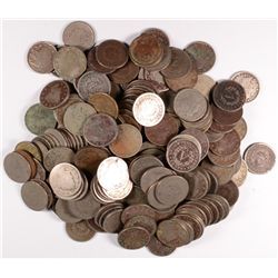 200 - "V" NICKEL LOT, GOOD-VG, SOME PROBLEMS