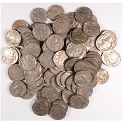 100 - FULL DATE BUFFALO NICKELS, SOME PROBLEMS