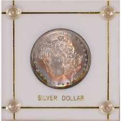 1882 MORGAN DOLLAR MS-65 GEM GORGEOUS TONING