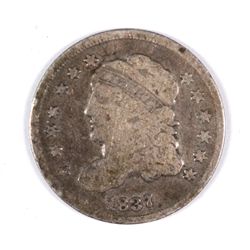 1837 CAPPED BUST HALF DIME, GOOD