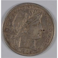1905 BARBER HALF DOLLAR AU53 ORIGINAL