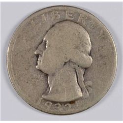 1932-D WASHINGTON QUARTER VG-F