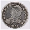 Image 1 : 1824 BUST HALF DOLLAR F/VF