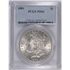 Image 1 : 1884 MORGAN DOLLAR PCGS MS-61