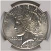 Image 2 : 1935 PEACE DOLLAR NGC MS-61