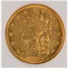 Image 2 : 1836 $2.5 GOLD LIBERTY NNC MS-63