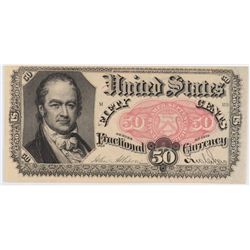 1874 FIFTY CENT US FRACTIONAL CU