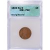 Image 1 : 1922 NO D LINCOLN CENT ( STRONG REVERSE ) ICG FINE-12  VERY NICE KEY COIN!