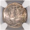 Image 2 : 1944 MERCURY DIME, NGC MS-66  SOME COLOR