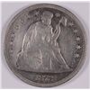 Image 1 : 1872 SEATED LIBERTY DOLLAR, VF