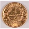 Image 2 : 1854 TYPE 1 $1 GOLD MS-63