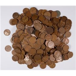 ( 1000 ) 1939 AND EARLIER LINCOLN WHEAT CENTS MIXED DATES, ALL NICE CIRCULATED