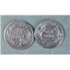 Image 2 : 1906 + 1906-D Barber Silver Dimes High-Grade Very Nice