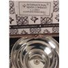 Image 3 : IS International Silver Plated Pierced Basket -In Box