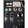 Image 2 : 20+ Pcs Costume Jewelry Earrings Hoop, Pendant