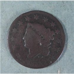 1833 Large Cent Full Date of Full "Liberty"