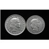 Image 1 : 2 Gem Unc Choice Swiss 10 + 20 Rappen Coins 1932 + 1929