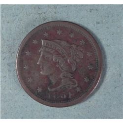 1851 Large Cent - Coronet Type