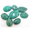 Image 2 : LOT OF 114.3 CTS. OF NATURAL GREEN EMERALDS