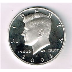 2004-S Silver Proof Kennedy Half