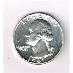 1961 Proof Washington Quarter