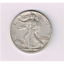 1943 Walking Liberty Half