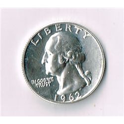 1962 Proof Washington Quarter