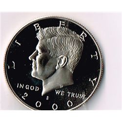 2000-S Proof Kennedy Half