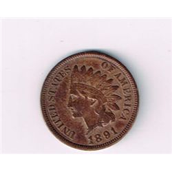 1891 Indian Head Penny