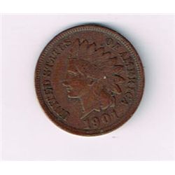 1901 Indian Head Penny