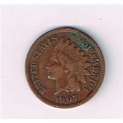 1907 Indian Head Penny