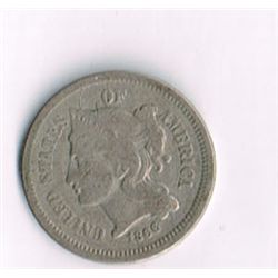 1866 Three Cent Piece