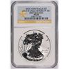 Image 1 : 2013-W REVERSE PROOF SILVER EAGLE NGC PF-69 FIRST RELEASE