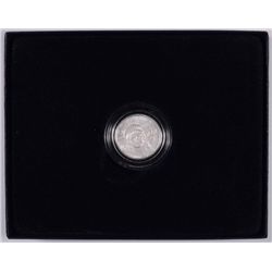 2007-W 1/10 OZ $10 PLATINUM BURNISHED EAGLE IN CAPSULE AND BOX. LOW MINTAGE