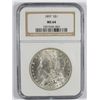 Image 1 : 1897 MORGAN DOLLAR NGC MS-64