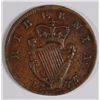 Image 2 : 1775 IRELAND HALF PENNY SCARCE CHOCOLATE BROWN AU+
