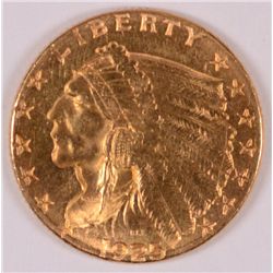 1925-D $2.5 GOLD INDIAN MS-63