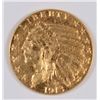 Image 1 : 1913 $2.50 GOLD INDIAN CHOICE BU