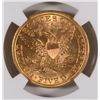 Image 3 : 1907 $5 GOLD LIBERTY NGC MS-62 LOOKS NICER