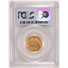 Image 4 : 1854 $3 GOLD RARELY SEEN EARLY DATE PCGS MS-64