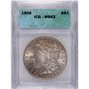 Image 1 : 1896 MORGAN DOLLAR ICG MS-63
