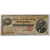 Image 1 : 1882 $20.00 GOLD CERTIFICATE, XF/AU  VERY NICE NOTE!  VERY RARE!!!