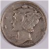 Image 1 : 1942-D MERCURY DIME, MINT ERROR, DOUBLED DATE! NICE VF!  RARE!